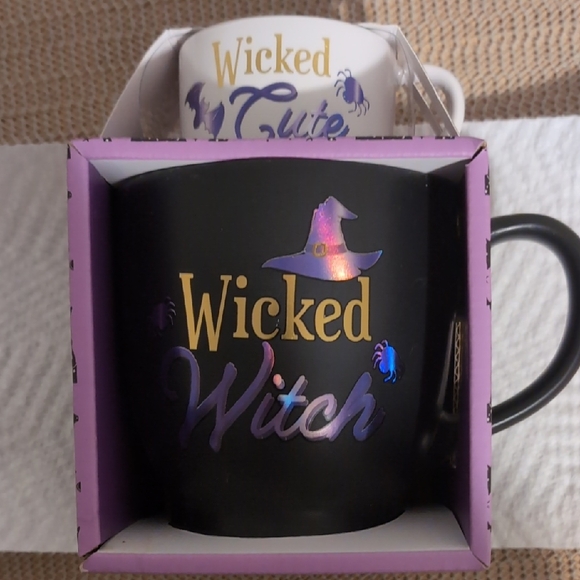 unknown Other - Wicked Witch Purple & Black Mug & Mini Set New